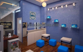 THIẾT KẾ NỘI THẤT CỬA HÀNG MÁY TÍNH - ANH TRẦN - QUẬN 5